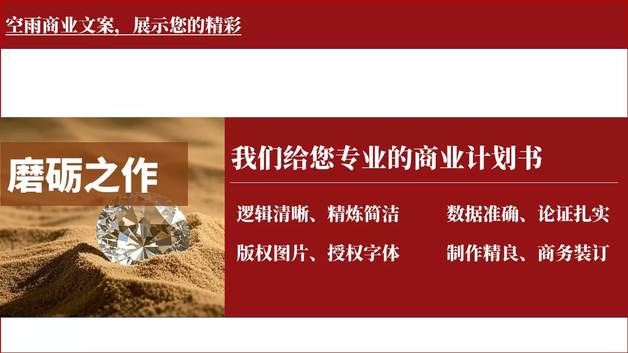 商业计划书文案撰写前的准备事项